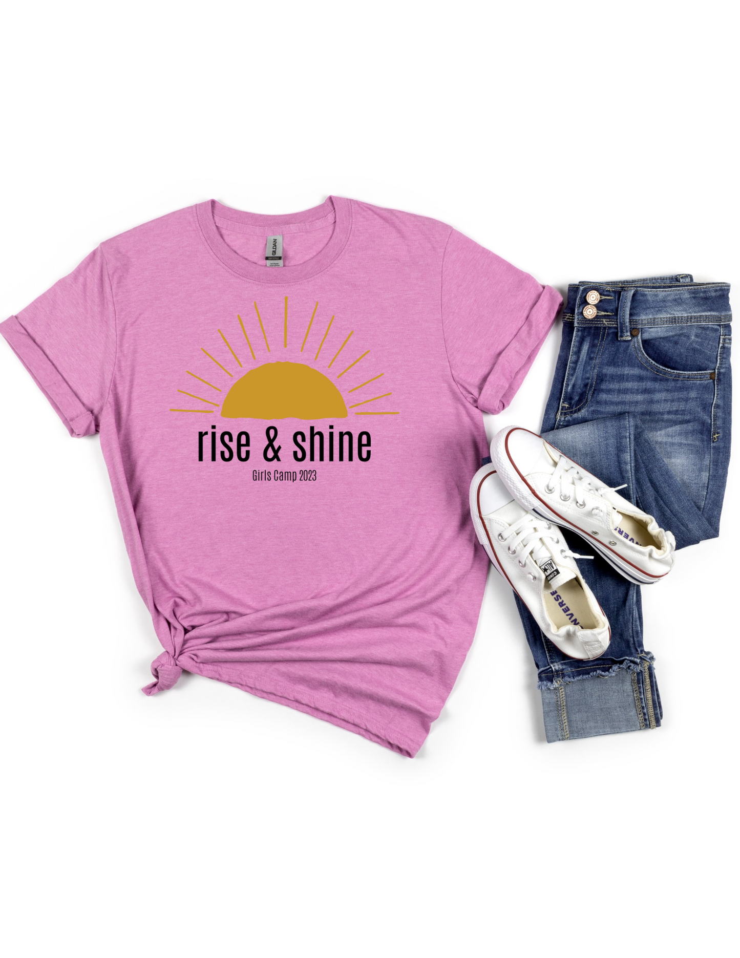 Rise & Shine Girl's Camp 2023 T-Shirt