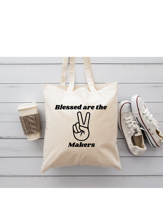 Blessed Are The Peace Makers Church Bag